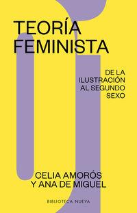 TEORÍA FEMINISTA 01 (NE) | 9788417893422 | AMORÓS, CELIA/DE MIGUEL, ANA