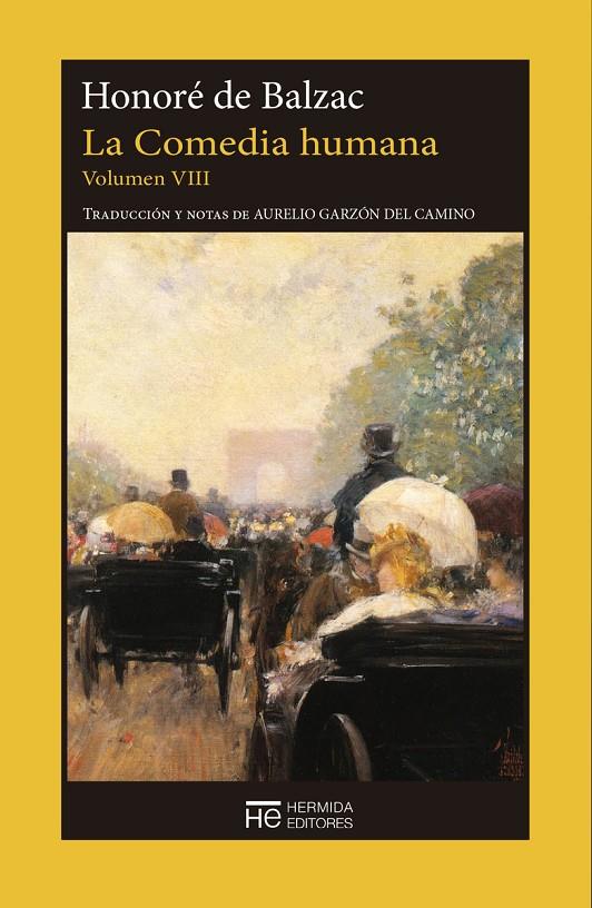 LA COMEDIA HUMANA. VOLUMEN VIII | 9788494937620 | BALZAC, HONORÉ