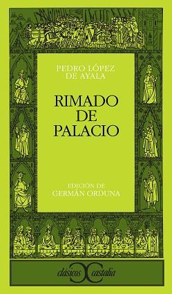 RIMADO DE PALACIO | 9788470394867 | LOPEZ DE AYALA, PEDRO