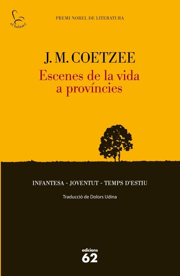 ESCENES DE LA VIDA A PROVINCIES | 9788429769869 | COETZEE, JOHN MAXWELL (1940- ) [VER TITULOS]
