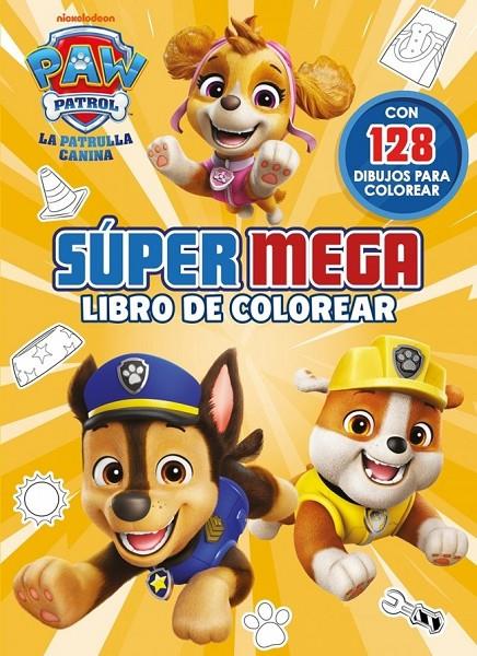 PAW PATROL | PATRULLA CANINA. ACTIVIDADES - SÚPER MEGA LIBRO DE COLOREAR | 9788448872526 | , NICKELODEON