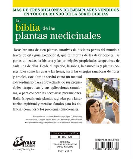 LA BIBLIA DE LAS PLANTAS MEDICINALES | 9788484453703 | FARMER-KNOWLES, HELEN
