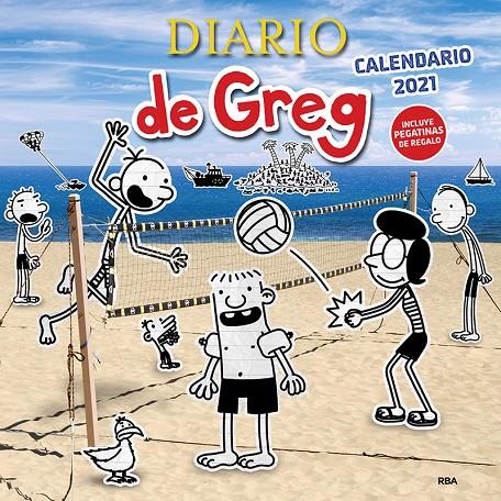CALENDARIO DE GEG 2021 | 9788427299665 | KINNEY JEFF