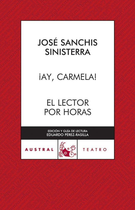 AY CARMELA / EL LECTOR | 9788467023268 | SANCHIS SINIESTRA, JOSE