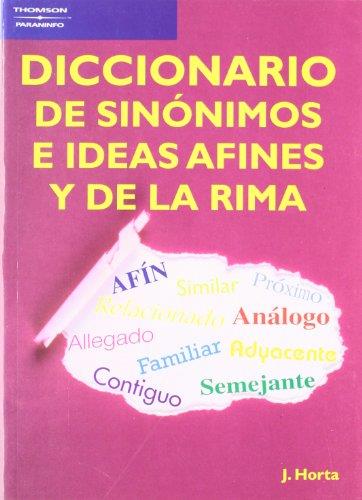DICCIONARIO DE SINONIMOS E IDEAS AFINES Y DE LA R | 9788428303170 | Horta Massanet, Joaqu¡n