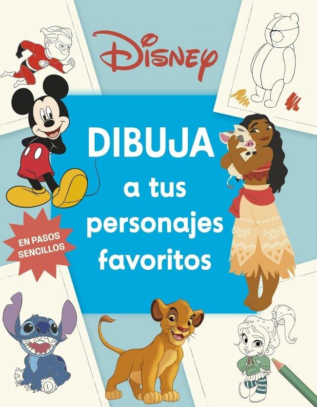 DISNEY DIBUJA A TUS PERSONAJES FAVORITOS | 9780241804445 | , DK