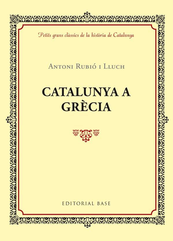 CATALUNYA A GRÈCIA | 9788416587421