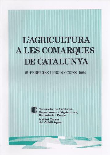 L' AGRICULTURA EN LES COMARQUES DE CATALUNYA. SUPE | 9788439307075