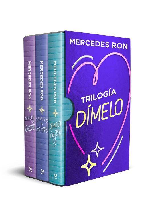 TRILOGÍA DÍMELO (PACK CON: DÍMELO BAJITO | DÍMELO EN SECRETO | DÍMELO CON BESOS) | 9788418798160 | RON, MERCEDES