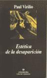 ESTETICA DE LA DESAPARICIO | 9788433400925 | VIRILIO, PAUL