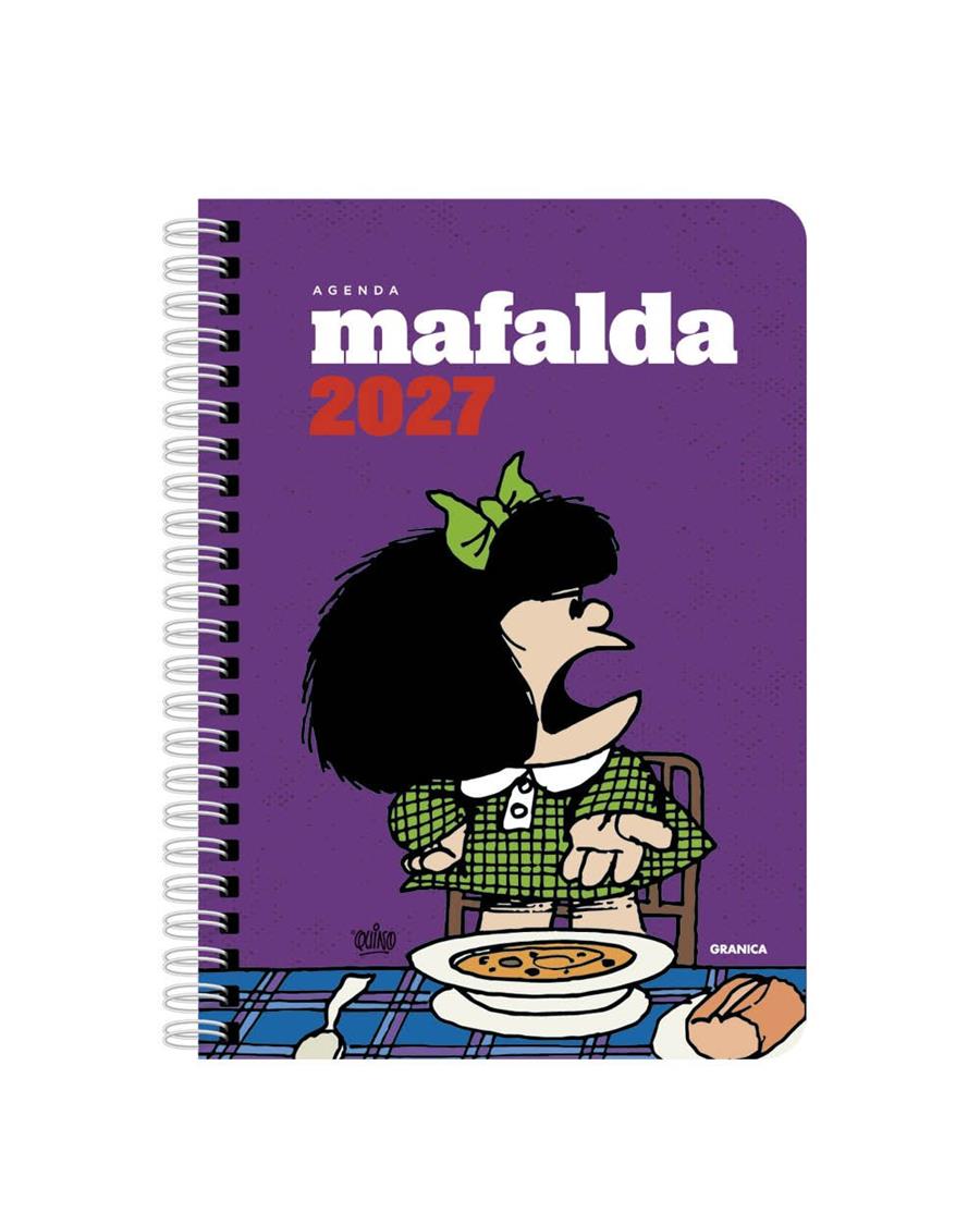 MAFALDA 2027 ANILLADA PROTESTA VIOLETA | 9786316693846 | QUINO