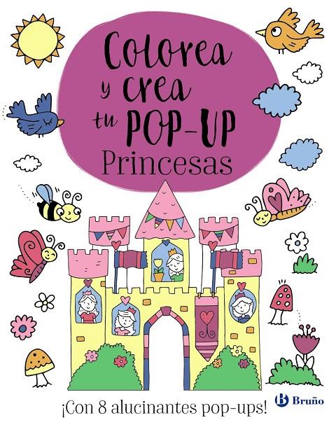 COLOREA Y CREA TU POP-UP. PRINCESAS | 9788469665664 | VVAA