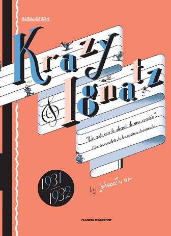 KRAZY & IGNATZ Nº 4 | 9788467437607 | GEORGE HERRIMAN