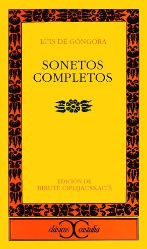 SONETOS COMPLETOS | 9788470390869 | GONGORA Y ARGOTE, LUIS DE