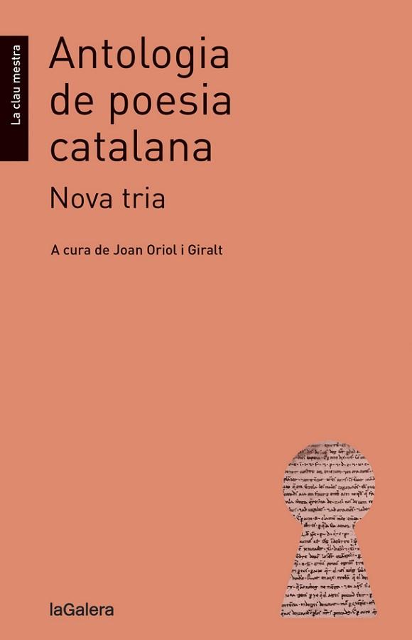 ANTOLOGIA DE POESIA CATALANA. NOVA TRIA | 9788424663186 | AUTORS DIVERSOS