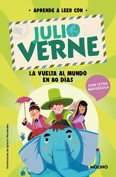 APRENDE A LEER CON VERNE. VUELTA AL MUND | 9788427237407 | VERNE, JULIO / GREEN, SHIA