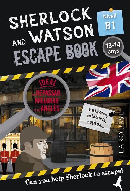 SHERLOCK & WATSON. ESCAPE BOOK PER REPASSAR ANGLÈS. 13-14 ANYS | 9788418473357 | SAINT-MARTIN, GILLES