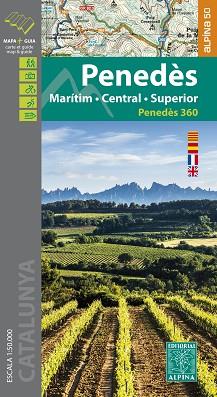 PENEDES 1:50.000 -ALPINA | 9788480907606
