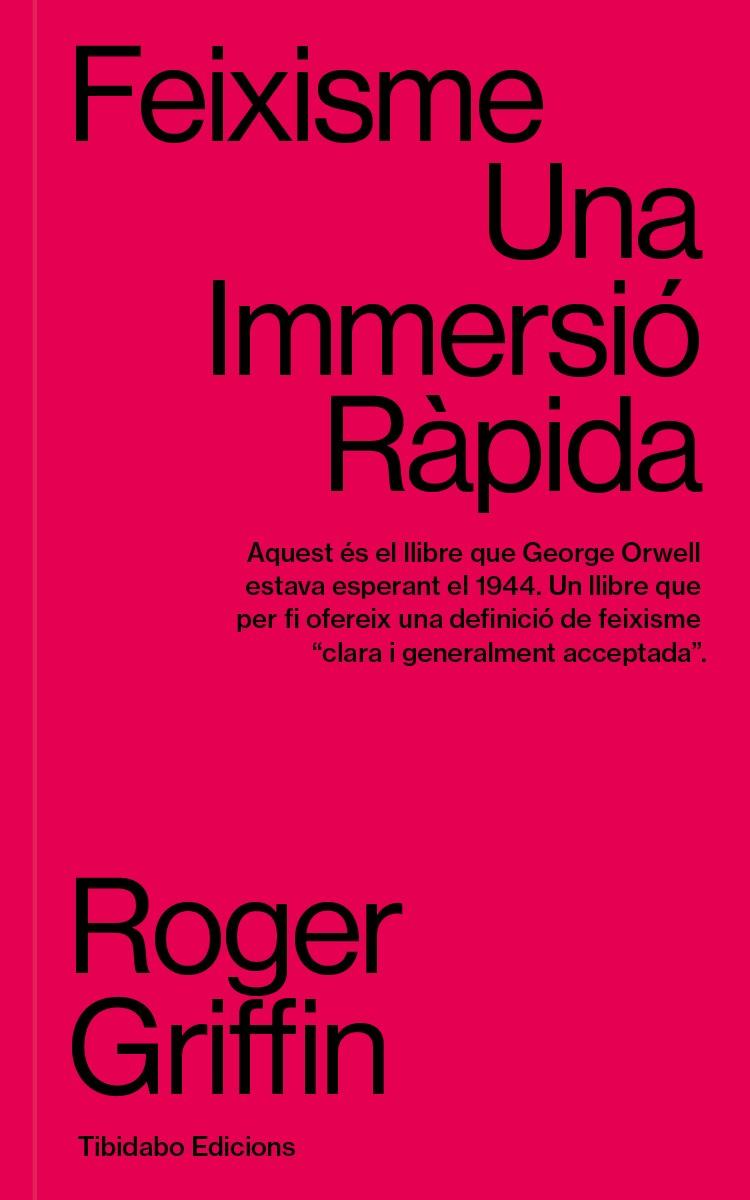 FEIXISME | 9788413479811 | GRIFFIN, ROGER