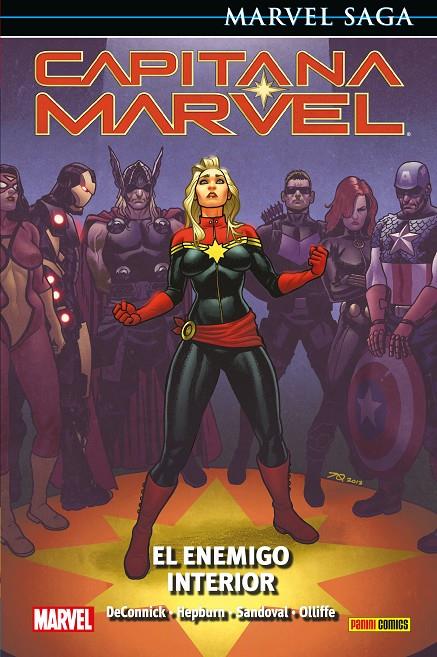MARVEL SAGA CAPITANA MARVEL. EL ENEMIGO INTERIOR | 9788413340869 | FILIPE ANDRADE, SCOTT HEPBURN, KELLY SUE DECONNICK, MATTEO BUFFAGNI