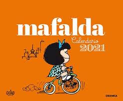 CALENDARIO 2021 MAFALDA CAJA- ANARANJADO | 7798071448915