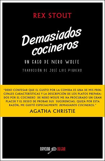 DEMASIADOS COCINEROS | 9788416259052 | STOUT, REX