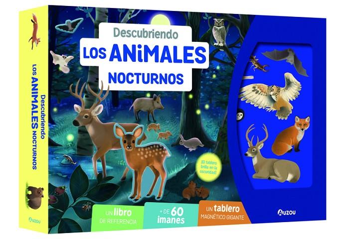 DESCUBRIENDO LOS ANIMALES NOCTURNOS. TABLERO MAGNÈTICO | 9791039558280 | POTARD, CELINE