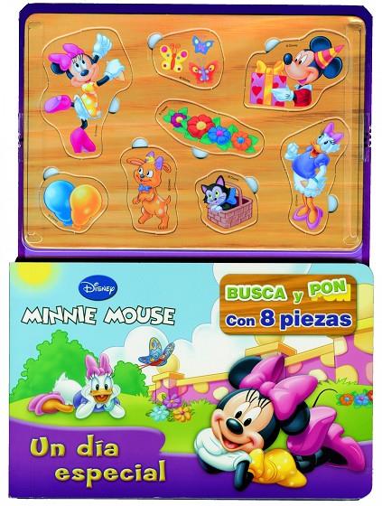 MINNIE MOUSE. BUSCA Y PON | 9788499513928 | DISNEY