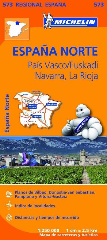 MAPA REGIONAL PAÍS VASCO/EUSKADI, NAVARRA, LA RIOJA | 9782067184206 | VARIOS AUTORES