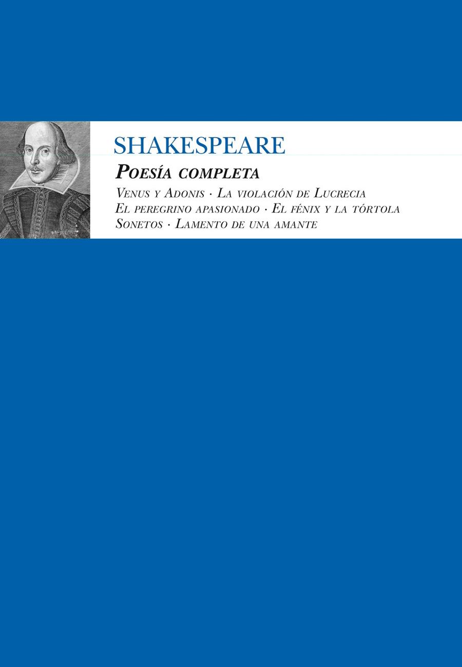 POESIA COMPLETA. WILLIAM SHAKESP | 9788492573813 | RIVERO TARAVILLO, ANTONIO