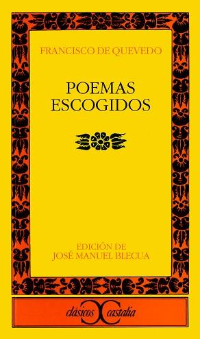 POEMAS ESCOGIDOS | 9788470391668 | QUEVEDO, FRANCISCO DE