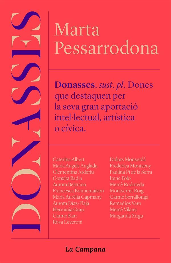 DONASSES | 9788418226816 | PESSARRODONA, MARTA