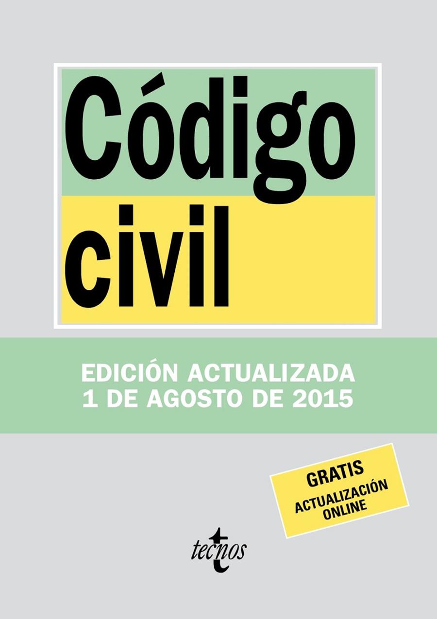 CÓDIGO CIVIL | 9788430966073 | EDITORIAL TECNOS