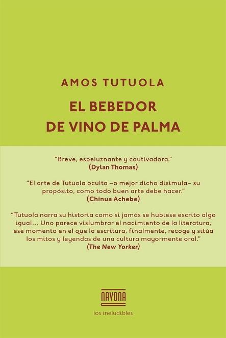 BEBEDOR DE VINO DE PALMA | 9788416259434 | TUTUOLA  AMOS