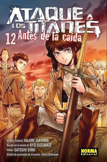 ATAQUE DE LOS TITANES 12 ANTES DE LA CAIDA | 9788467934663