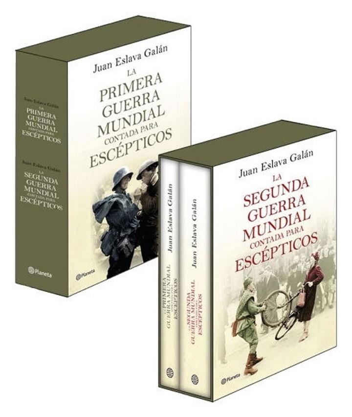 ESTUCHE LA PRIMERA Y SEGUNDA GUERRA MUNDIAL CONTADA PARA ESCÉPTI + OPÚSCULO | 9788408145943 | JUAN ESLAVA GALÁN