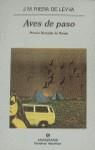 AVES DE PASO | 9788433909602 | RIERA DE LEYVA, JOSé Mª