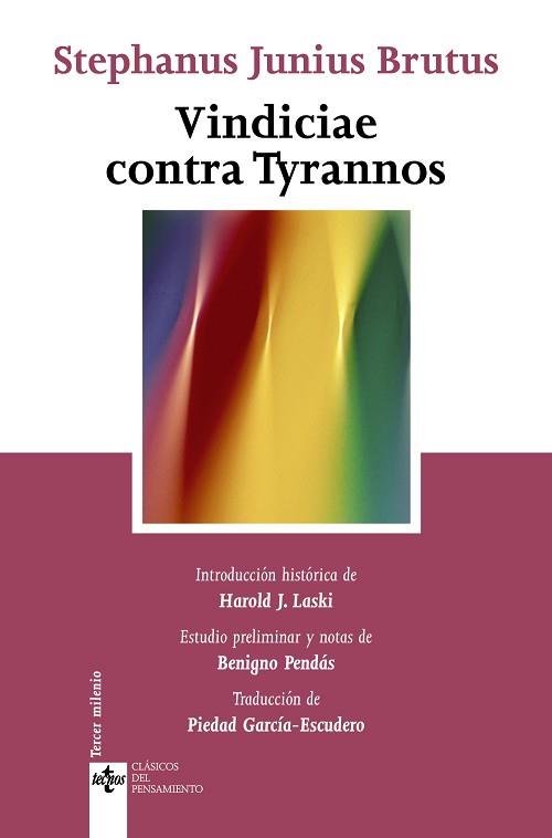 VINDICIAE CONTRA TYRANNOS. DEL PODER LEGITIMO DEL PRINCIPE | 9788430947126 | BRUTUS, STEPHANUS JUNIUS