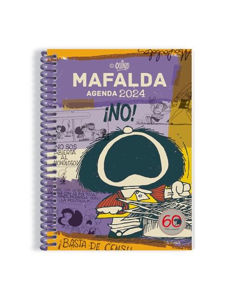 AGENDA 2024 MAFALDA PARA LA MUJER ANILLADA VIOLETA | 9789878935782 | QUINO