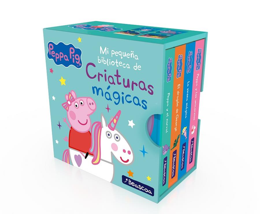 MI PEQUEÑA BIBLIOTECA DE CRIATURAS MÁGICAS. SIRENAS, UNICORNIOS, NARVALES Y DRAG | 9788448858353 | HASBRO, / EONE,