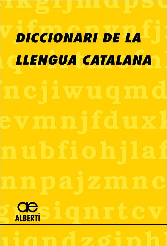 DIC. DE LA LLENGUA CATALANA -GROC- 39 ENA ED. | 9788472460812 | ALBERTI