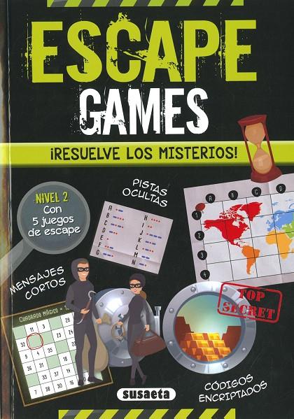 ESCAPE GAMES. ¡RESUELVE LOS MISTERIOS! NIVEL 2 | 9788411960762 | MONHARD, MALLORY