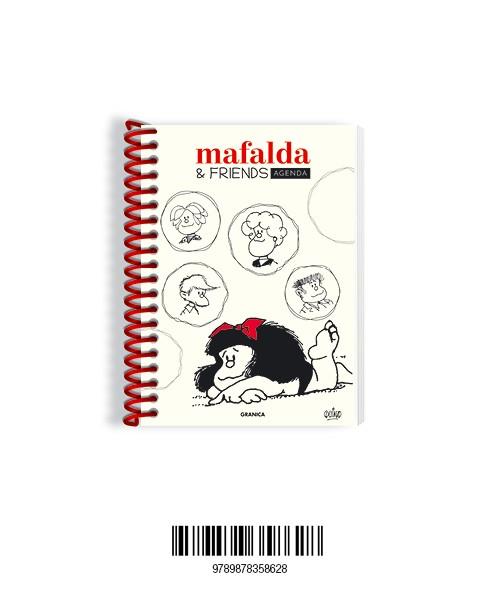 MAFALDA AGENDA PERPETUA ANILLADA FRIENDS BLANCA | 9789878358628 | QUINO