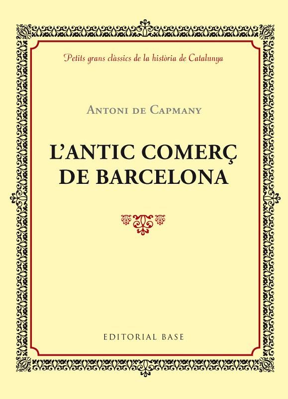 L'ANTIC COMERÇ DE BARCELONA | 9788416587414