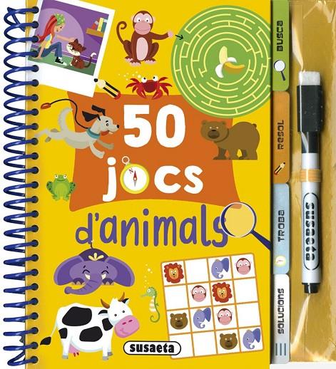 50 JOCS D?ANIMALS | 9788410843301 | , DIBUJATOR