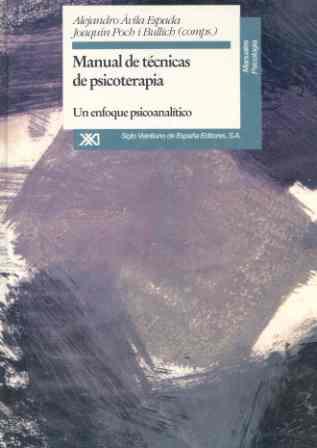 MANUAL DE TECNICAS DE PSICOTERAPIA | 9788432308482 | AVILA ESPADA,ALEJANDRO