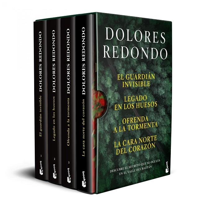 ESTUCHE TRILOGIA DEL BAZTA N LA CARA NORTE DEL CORAZON | 9788423362615 | DOLORES REDONDO