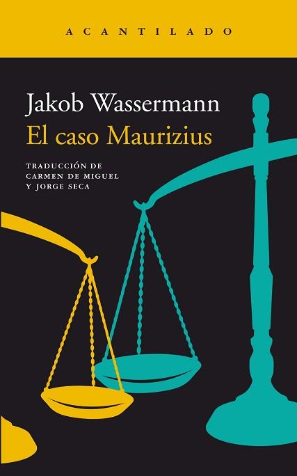 EL CASO MAURIZIUS | 9788416748822 | WASSERMANN, JAKOB