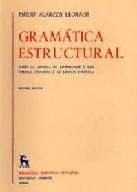 GRAMATICA ESTRUCTURAL | 9788424911058 | Alarcos Llorach, Emilio