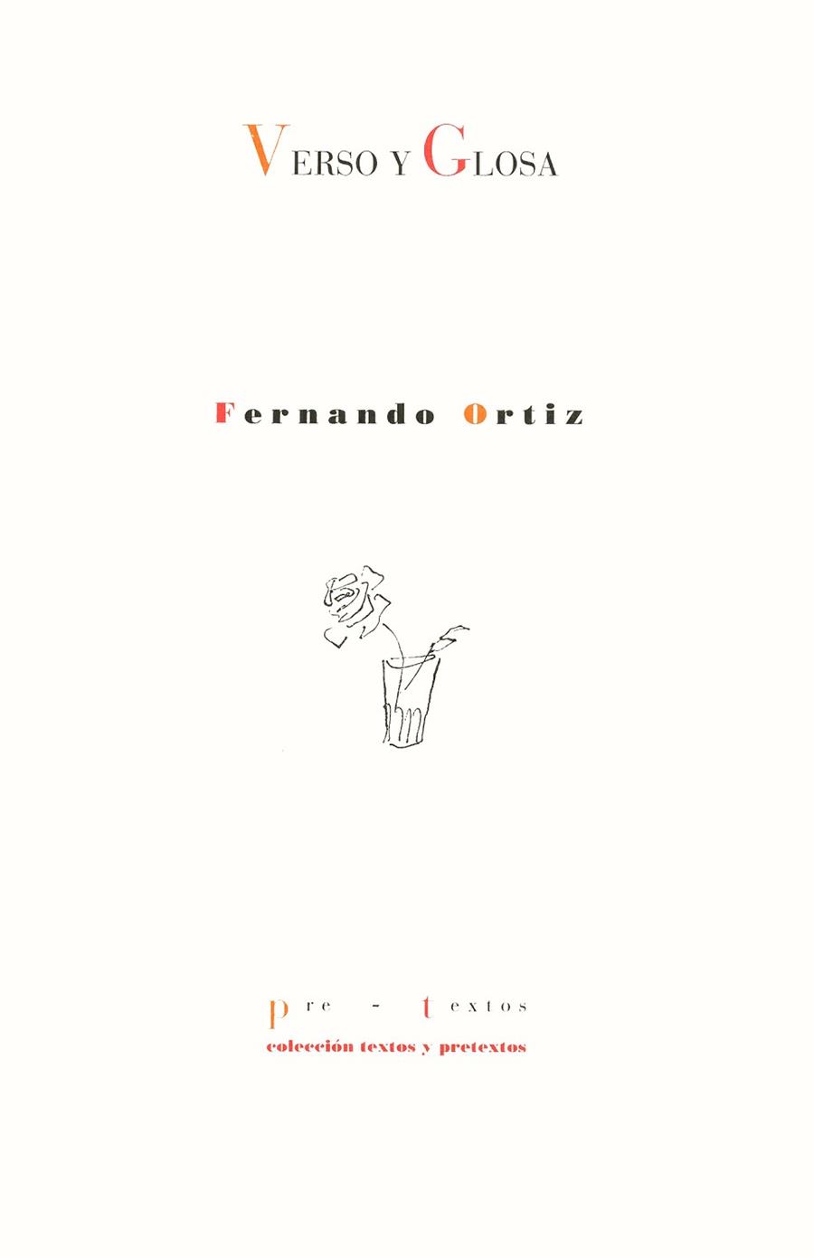 VERSO Y PROSA.(FERNANDO RUIZ) | 9788481910957 | ORTIZ, FERNANDO